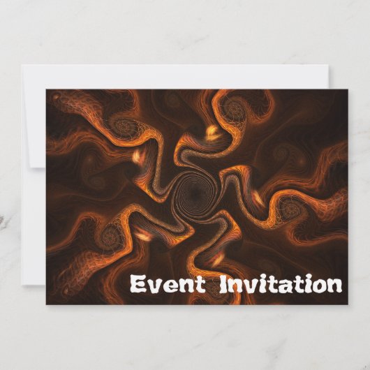 メキシコチョコ 招待状 (正面)