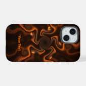 メキシコチョコ iPhone 15ケース (裏面横)