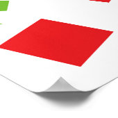 メキシコチリペッパーかわいいパーティー ポスター (角)