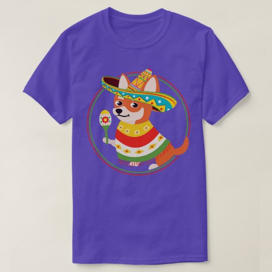 メキシコチワホアチンコデマヨ Tシャツ (デザイン正面)