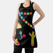 メキシコテーマかわいいカラフル夏のパーティー エプロン (インサイチュ)