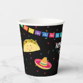 メキシコテーマフィエスタバースデーパーティー 紙コップ (正面)