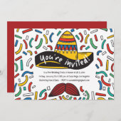 メキシコテーマリハーサルディナー招待状 招待状 (正面/裏面)