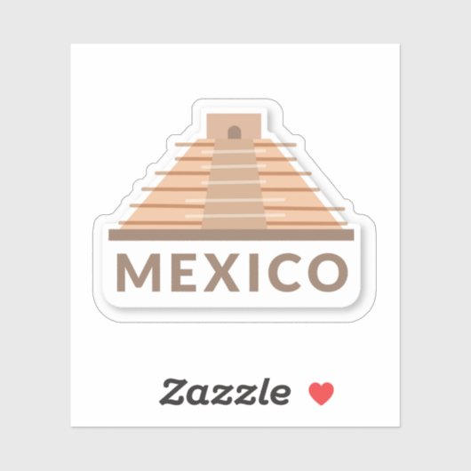 メキシコトラベルビニールシール シール (シート)