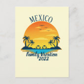 メキシコバケーション2021旅行旅行グループマッチング ポストカード (正面)