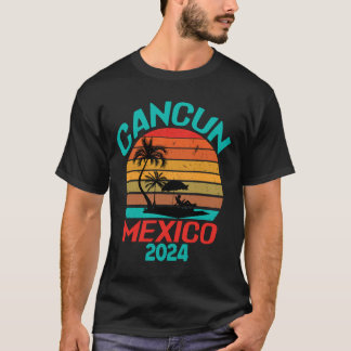 メキシコバケーション2024，カンクンメキシコ2024お土産 Tシャツ