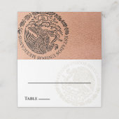 メキシコパスポート座席表 プレイスカード (外部開封)