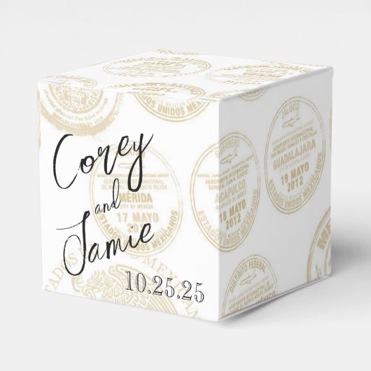 メキシコパスポート フェイバーボックス (正面サイド)