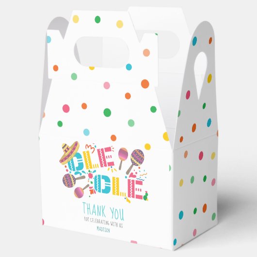 メキシコパーソナライズされたンフィエスタオレオール フェイバーボックス (オープン)