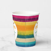 メキシコパーソナライズされたンフィエスタ赤ちゃんシャワー 紙コップ (右)