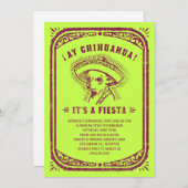 メキシコパーティの招待状 招待状 (正面/裏面)