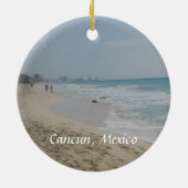 メキシコビーチのオーナメント セラミックオーナメント (裏面)