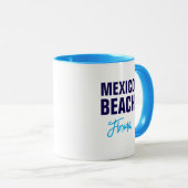 メキシコビーチフロリダコーヒーマグ マグカップ (正面右)