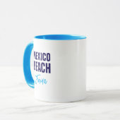 メキシコビーチフロリダコーヒーマグ マグカップ (正面左)