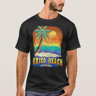 メキシコビーチフロリダヴィンテージ動揺して土産1 Tシャツ