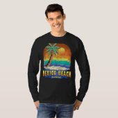 メキシコビーチフロリダヴィンテージ動揺して土産1 Tシャツ (正面フル)
