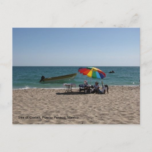 メキシコビーチ ポストカード (正面)
