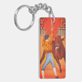 メキシコファッションドジュアレス、オールド・マタドールとブル キーホルダー (正面左)