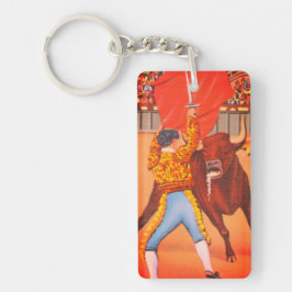 メキシコファッションドジュアレス、オールド・マタドールとブル キーホルダー