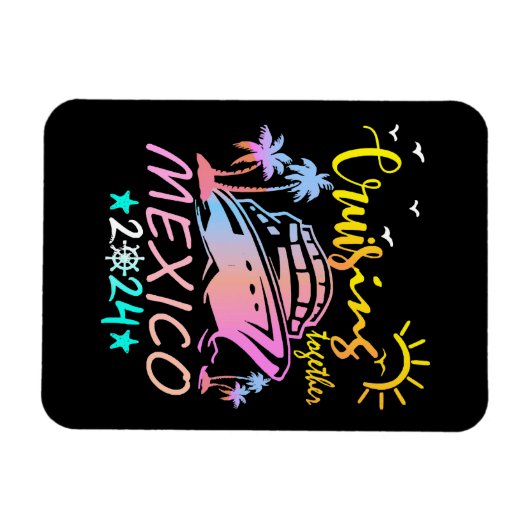 メキシコファミリークルーズ マグネット (横)