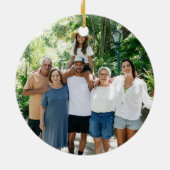 メキシコファミリー懇親会フォトオーナメント セラミックオーナメント (裏面)
