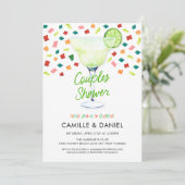 メキシコフィエスタカップルフィエスタシャワー招待状 招待状 (スタンド正面)