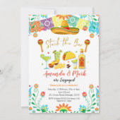 メキシコフィエスタストックザバー婚約パーティ 招待状 (正面)