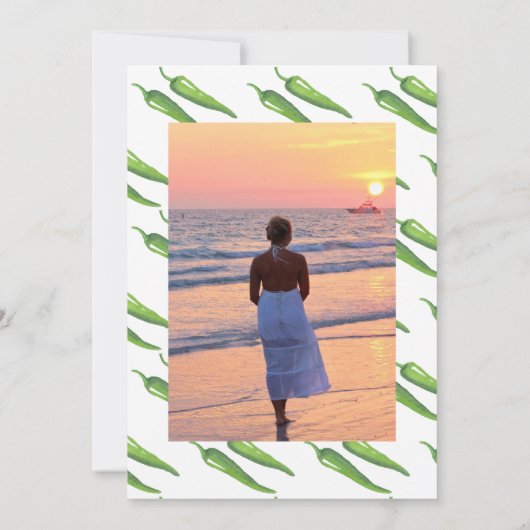 メキシコフィエスタタコお祝い・オブ・ライフ 招待状 (裏面)