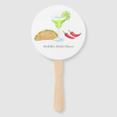 メキシコフィエスタタコブライダルシャワー ハンドファン (正面)