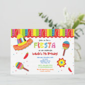 メキシコフィエスタバースデーパーティ招待状 招待状 (スタンド正面)