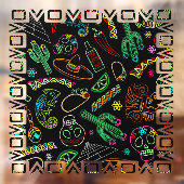 メキシコフィエスタパターン ウィンドウサイン (シート2)