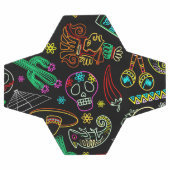 メキシコフィエスタパターン サッカーボール (フラット)