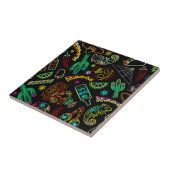 メキシコフィエスタパターン タイル (側面)