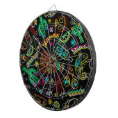 メキシコフィエスタパターン ダーツボード (正面右)