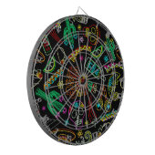 メキシコフィエスタパターン ダーツボード (正面左)
