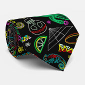 メキシコフィエスタパターン ネクタイ (ロール)