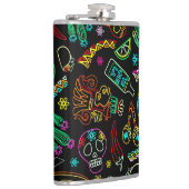 メキシコフィエスタパターン フラスク (右)