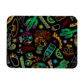 メキシコフィエスタパターン マグネット (横)