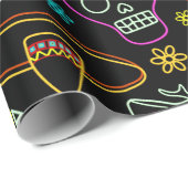 メキシコフィエスタパターン ラッピングペーパー (ロールコーナー)