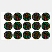 メキシコフィエスタパターン ラベル (シート)