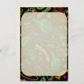 メキシコフィエスタパターン 便箋 (正面/裏面)