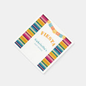 メキシコフィエスタパペルピカドベビーシャワー スタンダードカクテルナプキン (角)