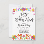 メキシコフィエスタフローラウェディングシャワー招待状 招待状 (正面)