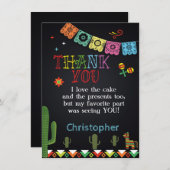 メキシコフェスタのサンキューカード サンキューカード (正面/裏面)