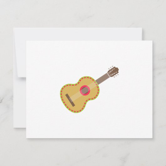 メキシコフェスタの子供の誕生日のパーティの招待状 招待状 (裏面)