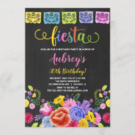 メキシコフェスタの誕生会 招待状