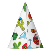 メキシコフェスタアイコンパーティーの帽子 パーティーハット (裏面)