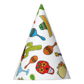 メキシコフェスタアイコンパーティーの帽子 パーティーハット (正面)