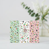 メキシコフェスタ – メキシコポストカード国旗 ポストカード (スタンド正面)