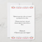 メキシコフェスティバルダンサー2549誕生日カード サンキューカード (裏面)